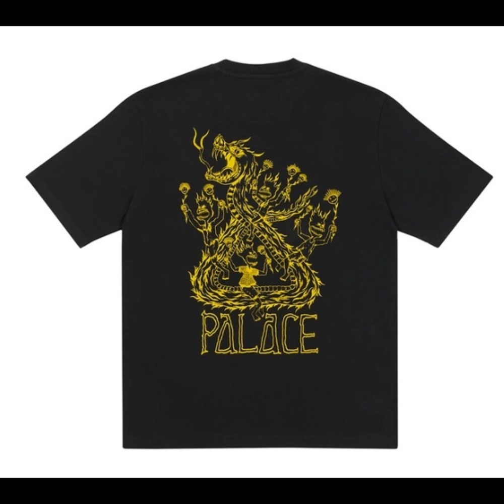 Palace Lotties T-shirt Black Size X-large
